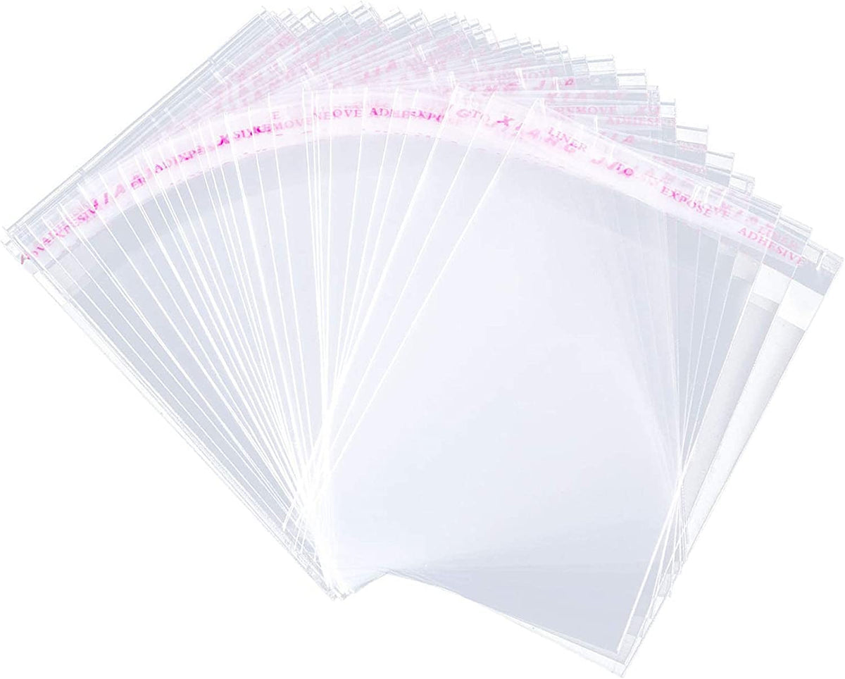 2000 unidades de bolsas de celofán transparente resellables de 2 x 3, con adhesivo resellable en la solapa, bolsas OPP de polietileno autosellables, bolsas pequeñas transparentes, bolsas de plástico transparente para joyas, dulces, galletas decorativas.