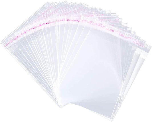 2000 unidades de bolsas de celofán transparente resellables de 2 x 3, con adhesivo resellable en la solapa, bolsas OPP de polietileno autosellables, bolsas pequeñas transparentes, bolsas de plástico transparente para joyas, dulces, galletas decorativas.