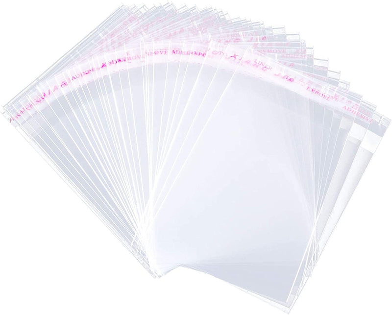 2000 sachets en cellophane transparent refermables de 2 x 3, avec adhésif refermable sur le rabat, sachets auto-adhésifs en OPP pour bijoux, bonbons, biscuits décoratifs