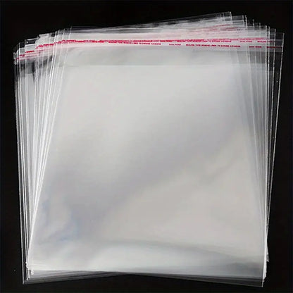 Bolsas transparentes reutilizables de polietileno para galletas y dulces de panadería